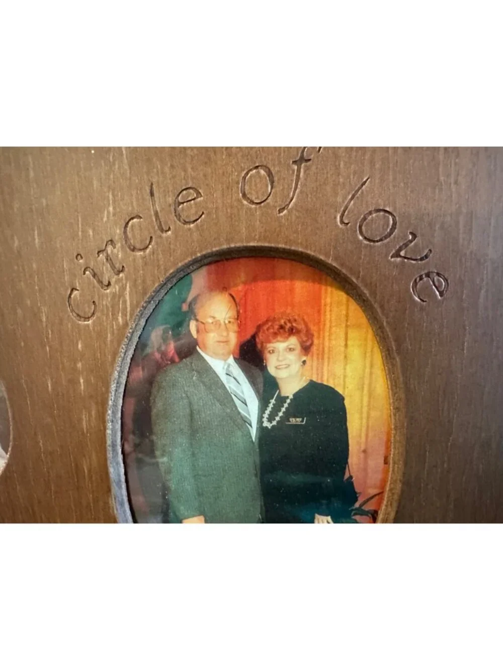 Circle Of Love Wooden Collage Frame Family Tree 13 Pictures K-12 Graduation